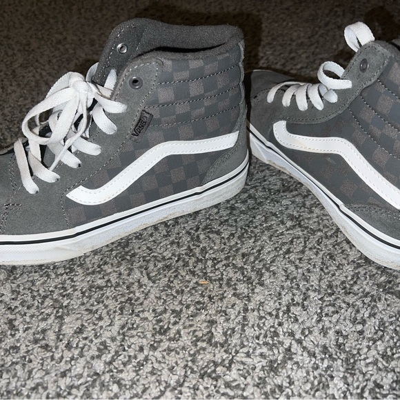 Kids high top vans size 3 - Picture 2 of 4